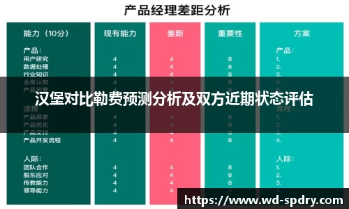 汉堡对比勒费预测分析及双方近期状态评估